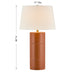 Savoy House - 11-CD31-HB - One Light Table Lamp - Albert - Honey Brown