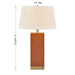 Savoy House - 11-CD32-HB - One Light Table Lamp - Max - Honey Brown