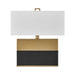 Savoy House - 11-CD33-HBBK - One Light Table Lamp - Oliver - Honey Brown and Black