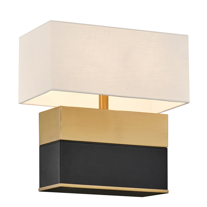 Savoy House - 11-CD33-HBBK - One Light Table Lamp - Oliver - Honey Brown and Black
