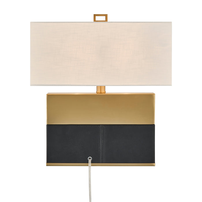 Savoy House - 11-CD33-HBBK - One Light Table Lamp - Oliver - Honey Brown and Black