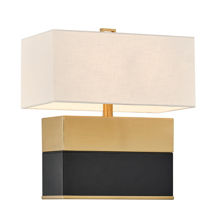 Savoy House - 11-CD33-HBBK - One Light Table Lamp - Oliver - Honey Brown and Black