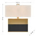 Savoy House - 11-CD33-HBBK - One Light Table Lamp - Oliver - Honey Brown and Black