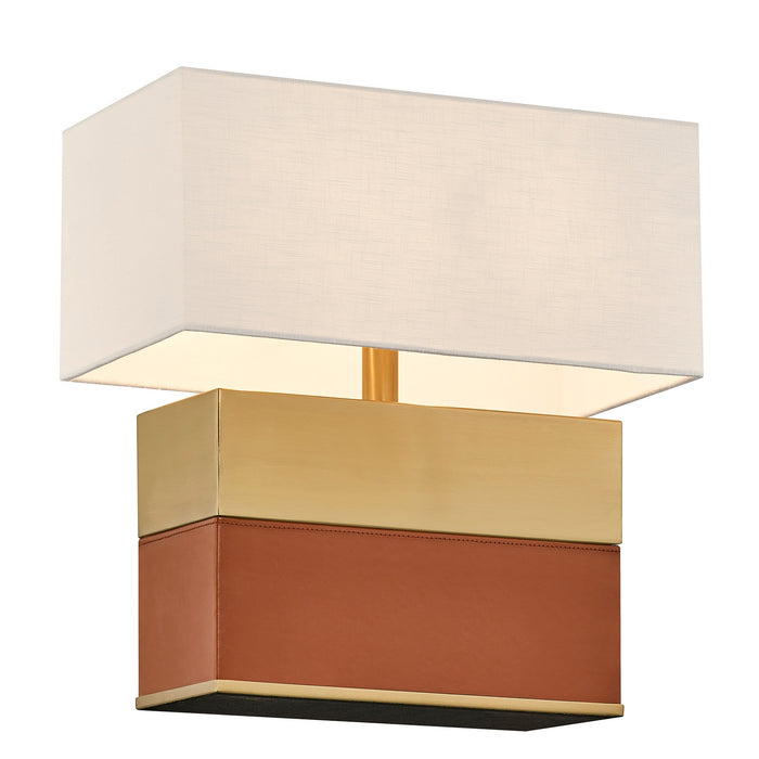 Savoy House - 11-CD33-HBBR - One Light Table Lamp - Oliver - Honey Brown and Brown