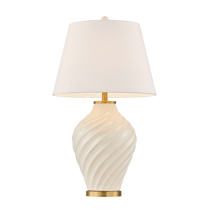 Savoy House - 11-CD34-WH - One Light Table Lamp - Viola - White