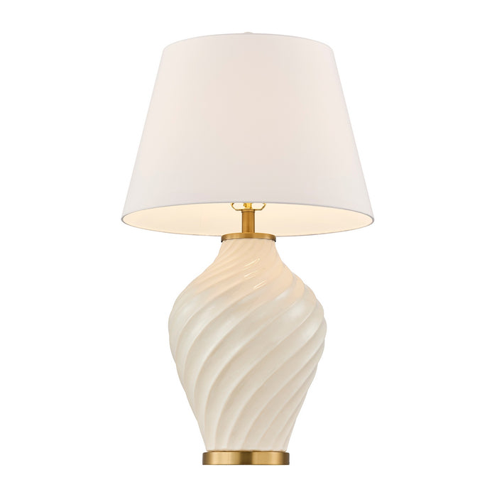 Savoy House - 11-CD34-WH - One Light Table Lamp - Viola - White