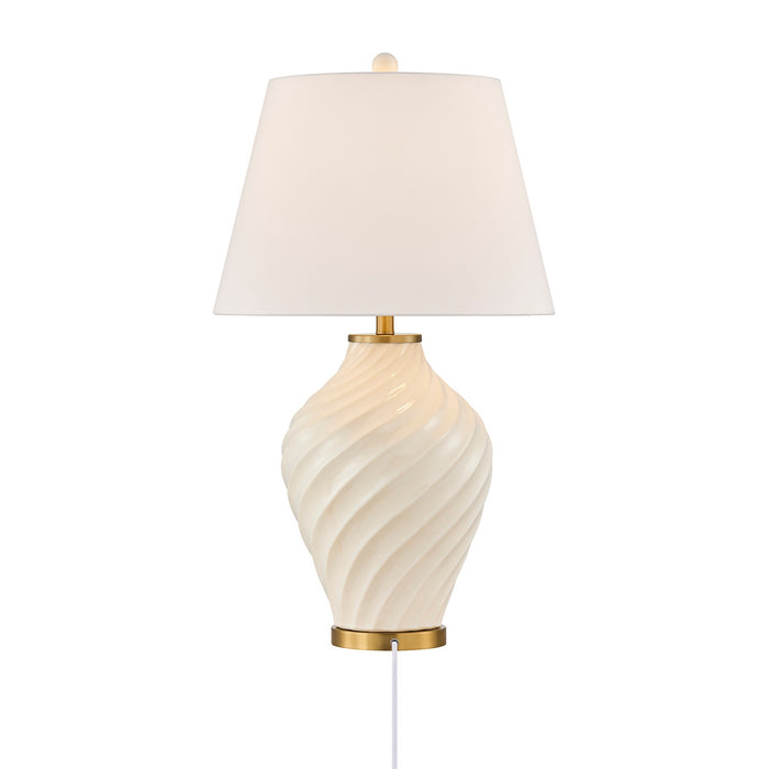 Savoy House - 11-CD34-WH - One Light Table Lamp - Viola - White