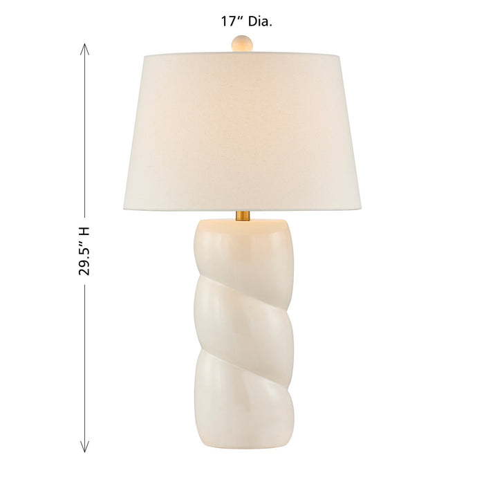 Savoy House - 11-CD36 - One Light Table Lamp - Betty - White