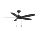 Meridian - M2029MBK - 52" Ceiling Fan - Matte Black