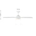 Meridian - M2029WH - 52" Ceiling Fan - White