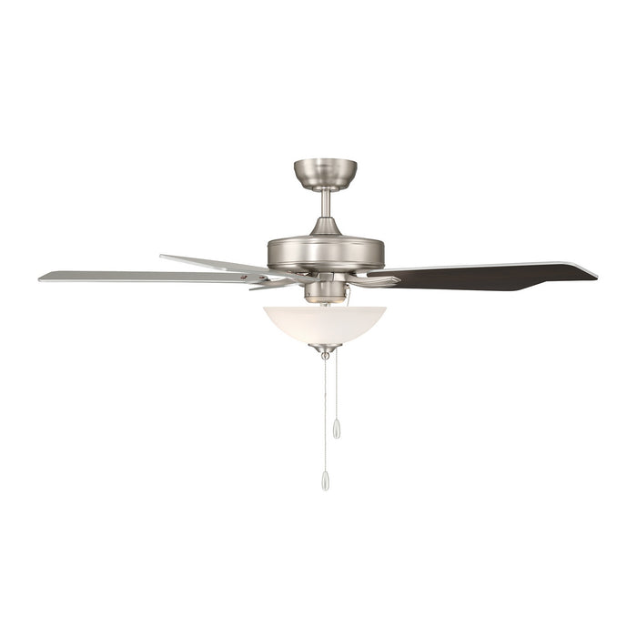 Meridian - M2034BNRV - 52" Ceiling Fan - Brushed Nickel