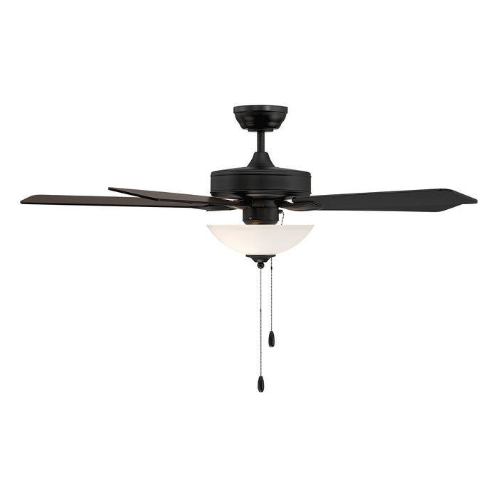 Meridian - M2034MBKRV - 52" Ceiling Fan - Matte Black
