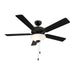 Meridian - M2034MBKRV - 52" Ceiling Fan - Matte Black