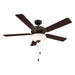 Meridian - M2034ORBRV - 52" Ceiling Fan - Oil Rubbed Bronze