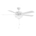 Meridian - M2034WHRV - 52" Ceiling Fan - White