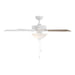 Meridian - M2034WHRV - 52" Ceiling Fan - White