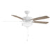 Meridian - M2034WHRV - 52" Ceiling Fan - White