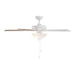 Meridian - M2034WHRV - 52" Ceiling Fan - White