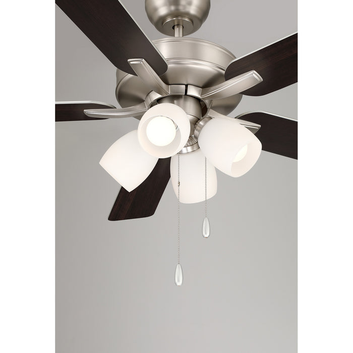 Meridian - M2035BNRV - 52" Ceiling Fan - Brushed Nickel