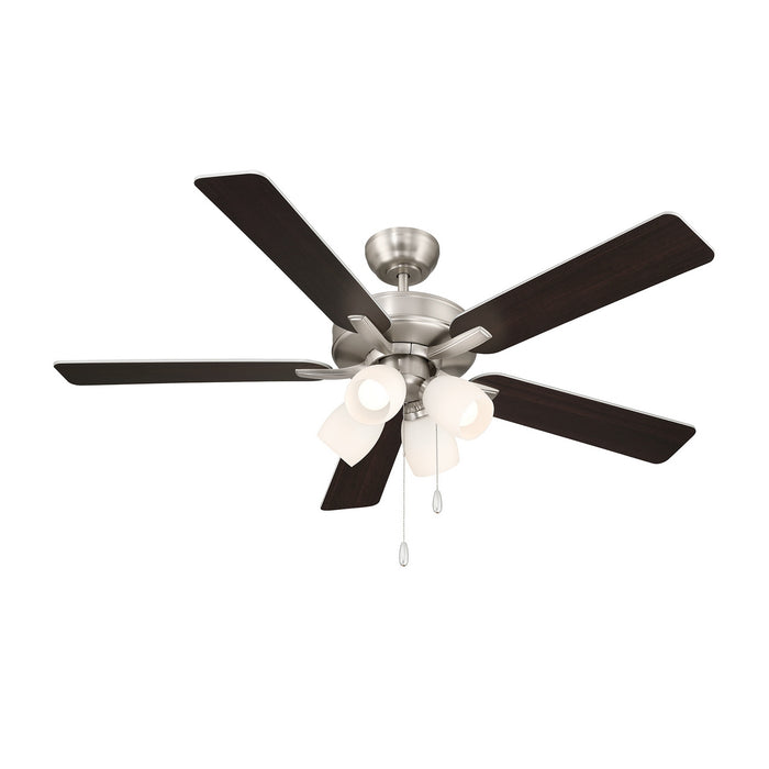 Meridian - M2035BNRV - 52" Ceiling Fan - Brushed Nickel