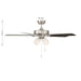 Meridian - M2035BNRV - 52" Ceiling Fan - Brushed Nickel
