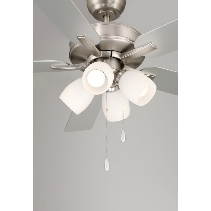 Meridian - M2035BNRV - 52" Ceiling Fan - Brushed Nickel