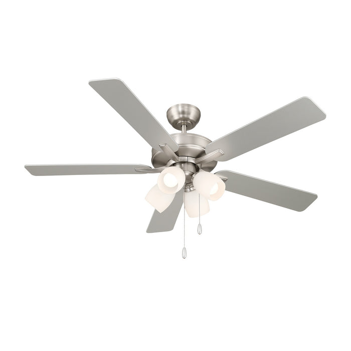 Meridian - M2035BNRV - 52" Ceiling Fan - Brushed Nickel