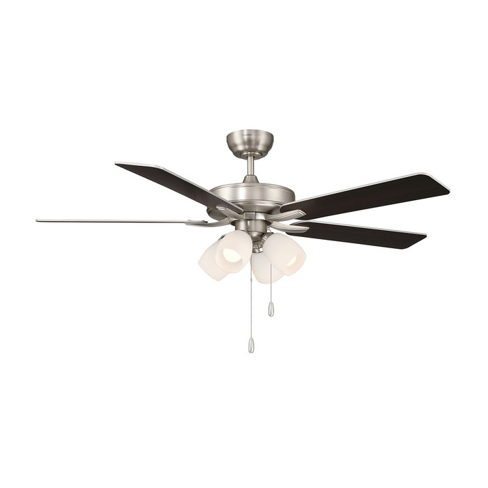 Meridian - M2035BNRV - 52" Ceiling Fan - Brushed Nickel