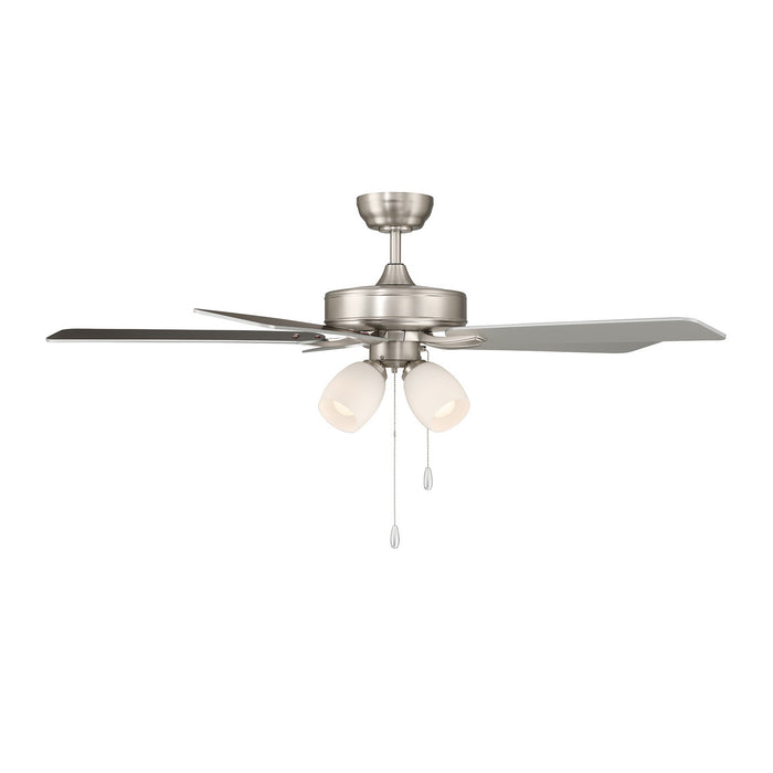 Meridian - M2035BNRV - 52" Ceiling Fan - Brushed Nickel