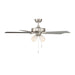 Meridian - M2035BNRV - 52" Ceiling Fan - Brushed Nickel