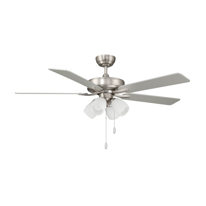 Meridian - M2035BNRV - 52" Ceiling Fan - Brushed Nickel
