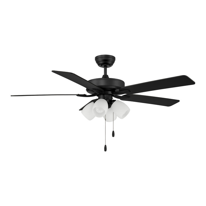 Meridian - M2035MBKRV - 52" Ceiling Fan - Matte Black