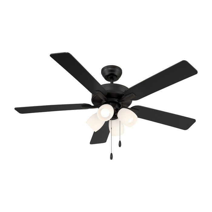 Meridian - M2035MBKRV - 52" Ceiling Fan - Matte Black