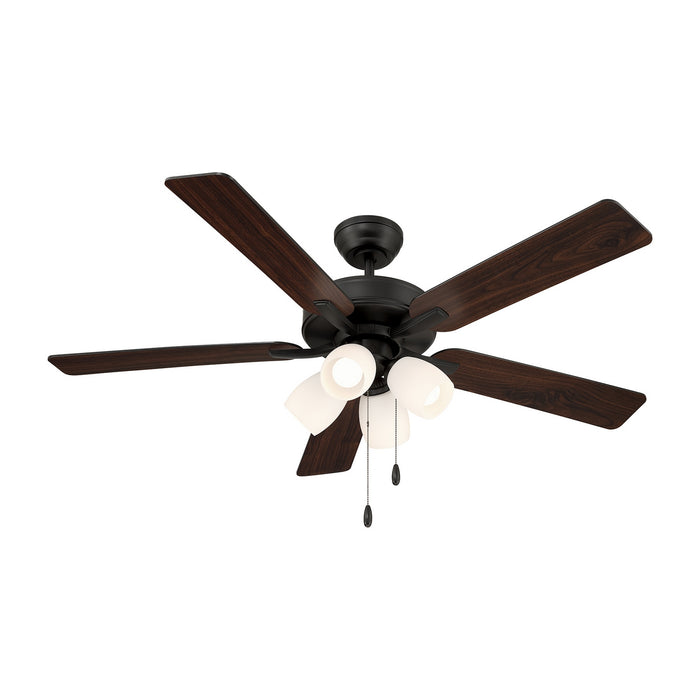 Meridian - M2035MBKRV - 52" Ceiling Fan - Matte Black