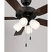 Meridian - M2035MBKRV - 52" Ceiling Fan - Matte Black
