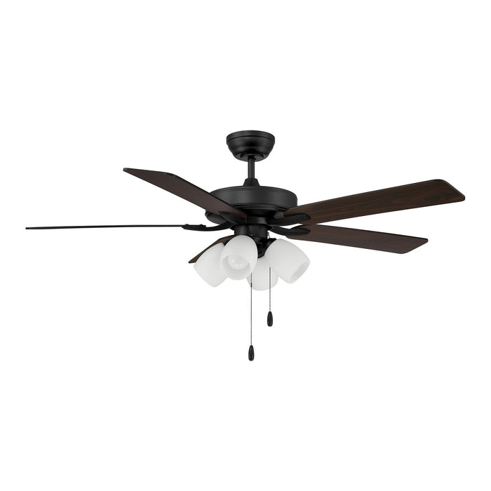 Meridian - M2035MBKRV - 52" Ceiling Fan - Matte Black