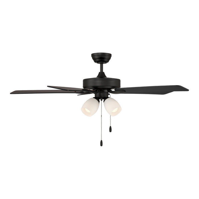 Meridian - M2035MBKRV - 52" Ceiling Fan - Matte Black