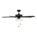 Meridian - M2035MBKRV - 52" Ceiling Fan - Matte Black