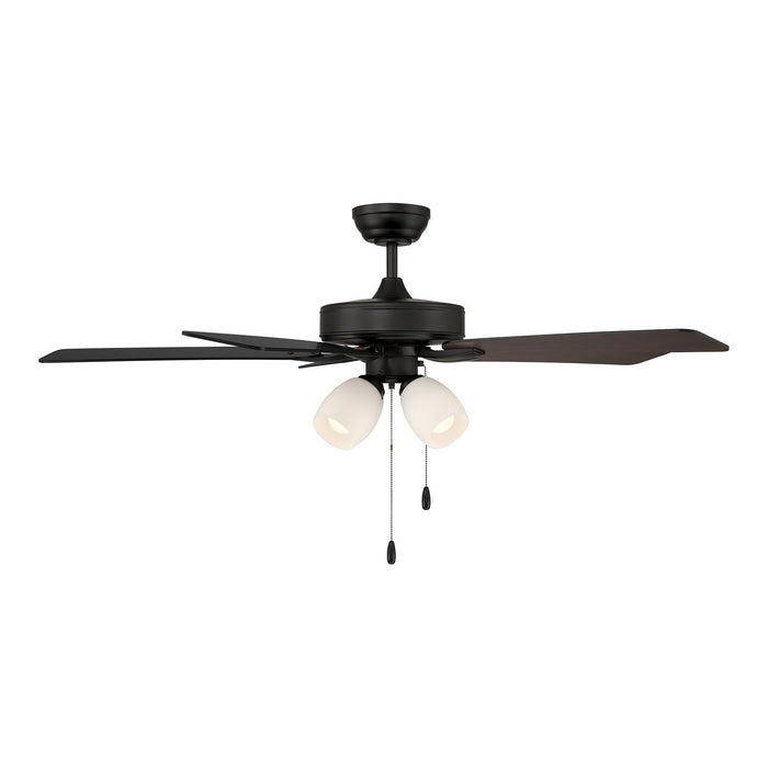 Meridian - M2035MBKRV - 52" Ceiling Fan - Matte Black