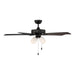 Meridian - M2035MBKRV - 52" Ceiling Fan - Matte Black