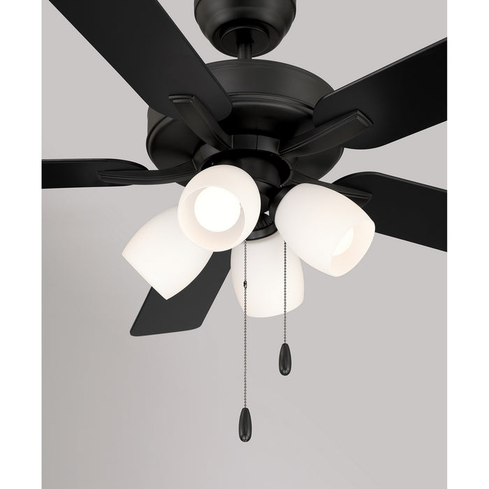 Meridian - M2035MBKRV - 52" Ceiling Fan - Matte Black