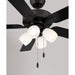 Meridian - M2035MBKRV - 52" Ceiling Fan - Matte Black
