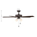 Meridian - M2035ORBRV - 52" Ceiling Fan - Oil Rubbed Bronze