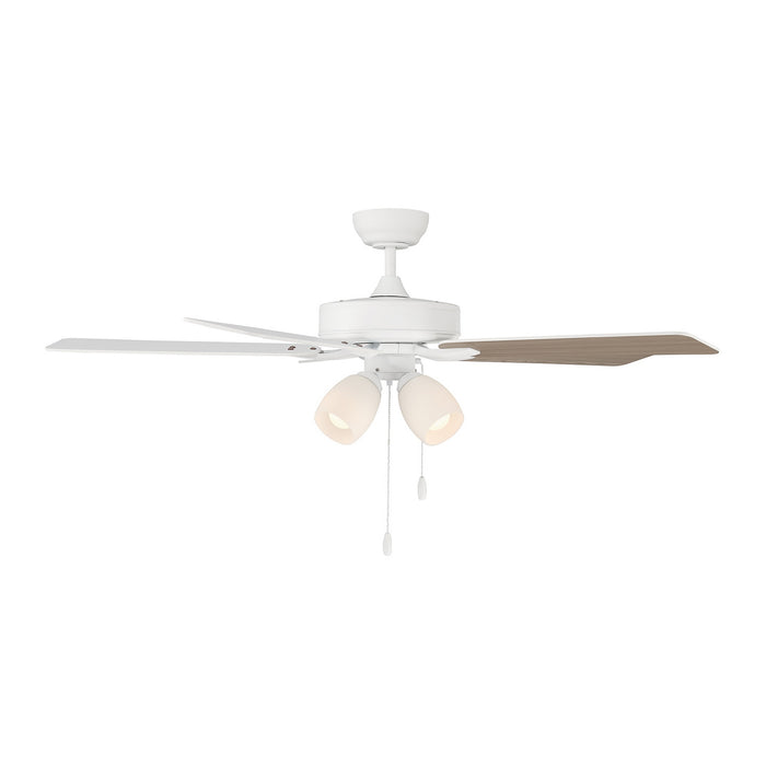 Meridian - M2035WHRV - 52" Ceiling Fan - White