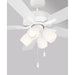 Meridian - M2035WHRV - 52" Ceiling Fan - White