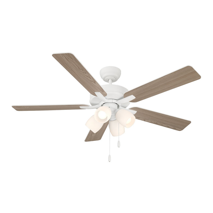 Meridian - M2035WHRV - 52" Ceiling Fan - White
