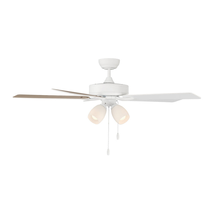 Meridian - M2035WHRV - 52" Ceiling Fan - White
