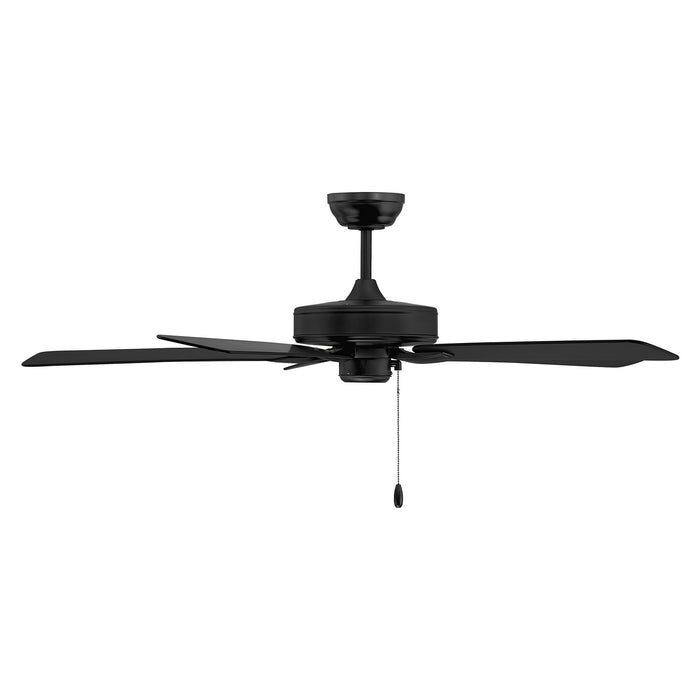 Meridian - M2038MBK - 52" Ceiling Fan - Matte Black