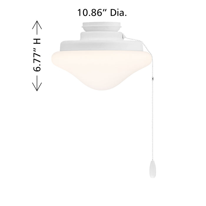 Meridian - M2039WH - LED Fan Light Kit - White