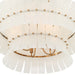 Crystorama - ABI-2005-AG-WH - Eight Light Chandelier - Abigail - Aged Brass